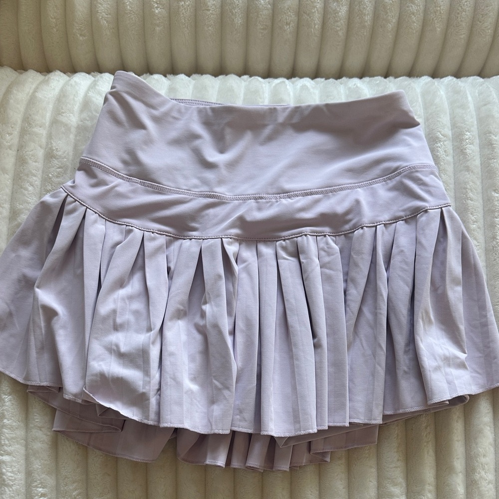 Chic Lilac Mini Skirt